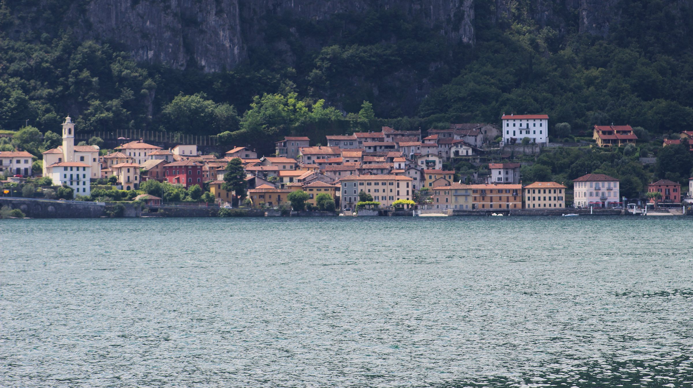 Vassena on Lake Como, the lakeside hamlet where Le Marre sits on the water